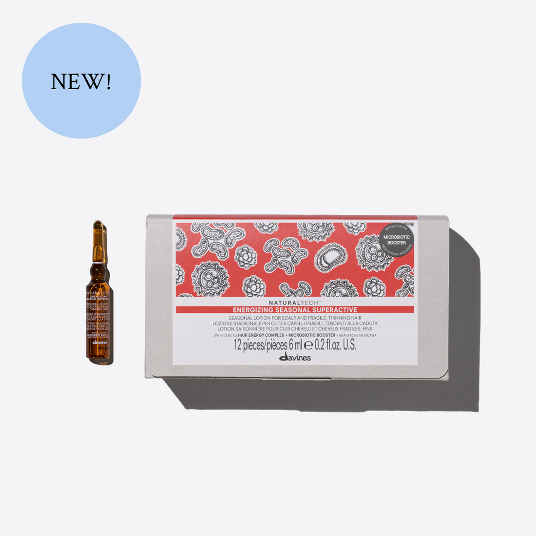 ENERGIZING Seasonal Superactive 12*6ML - Davines Cyprus