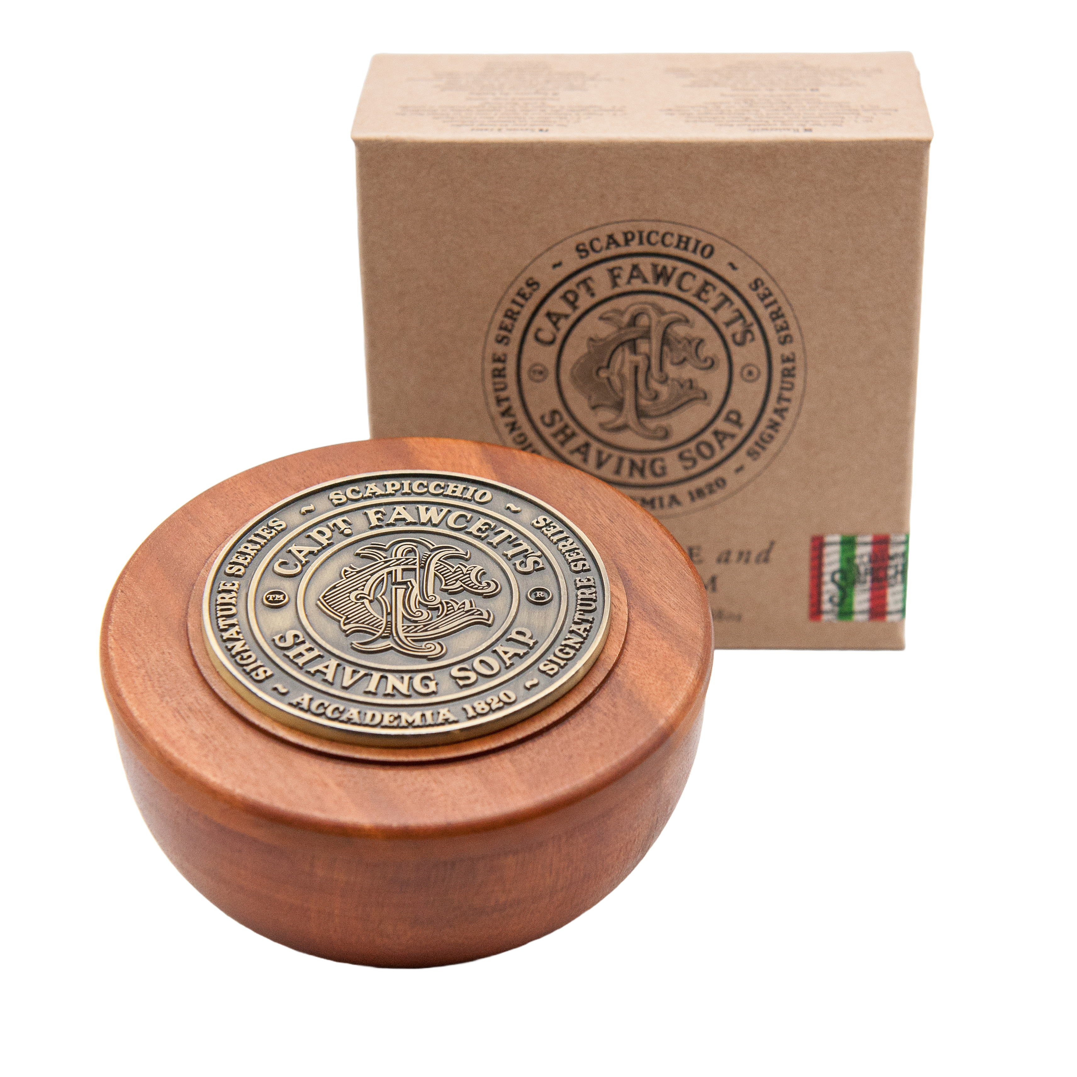 Scapicchio Fig, Olive & Bay Rum Shaving Soap