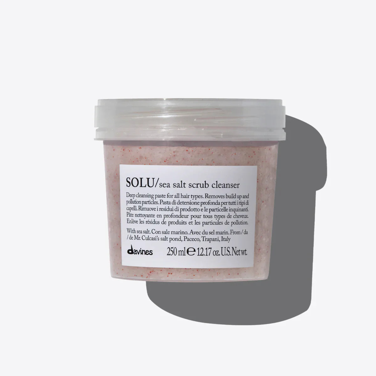 SOLU Salt Scrub Cleanser - Davines Cyprus