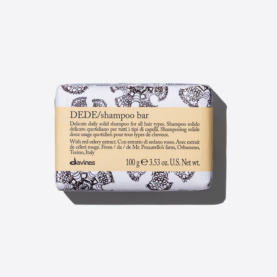 DEDE Shampoo Bar - Davines Cyprus
