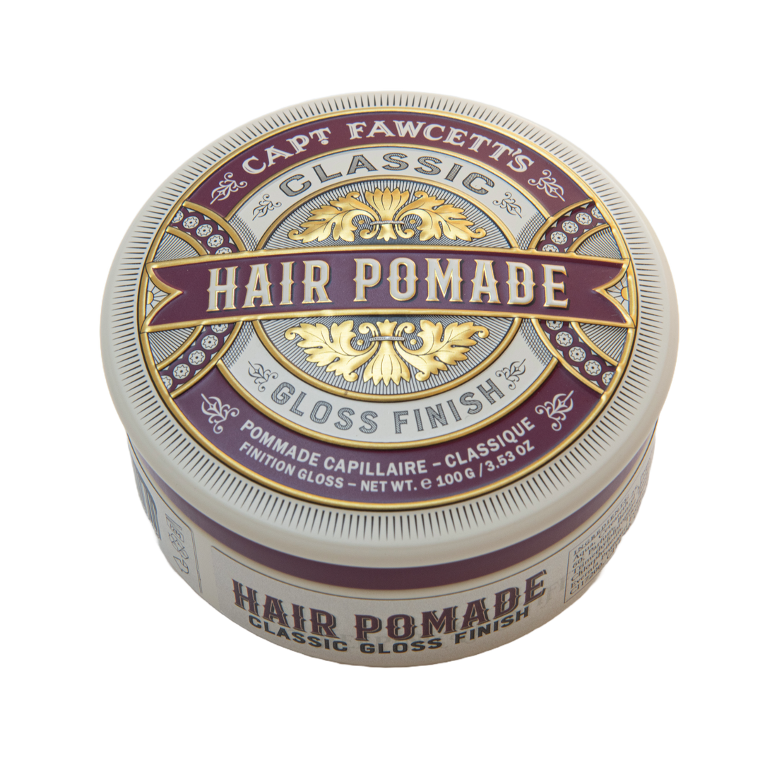 Captain Fawcett Classic Pomade (Burgundy) 100g