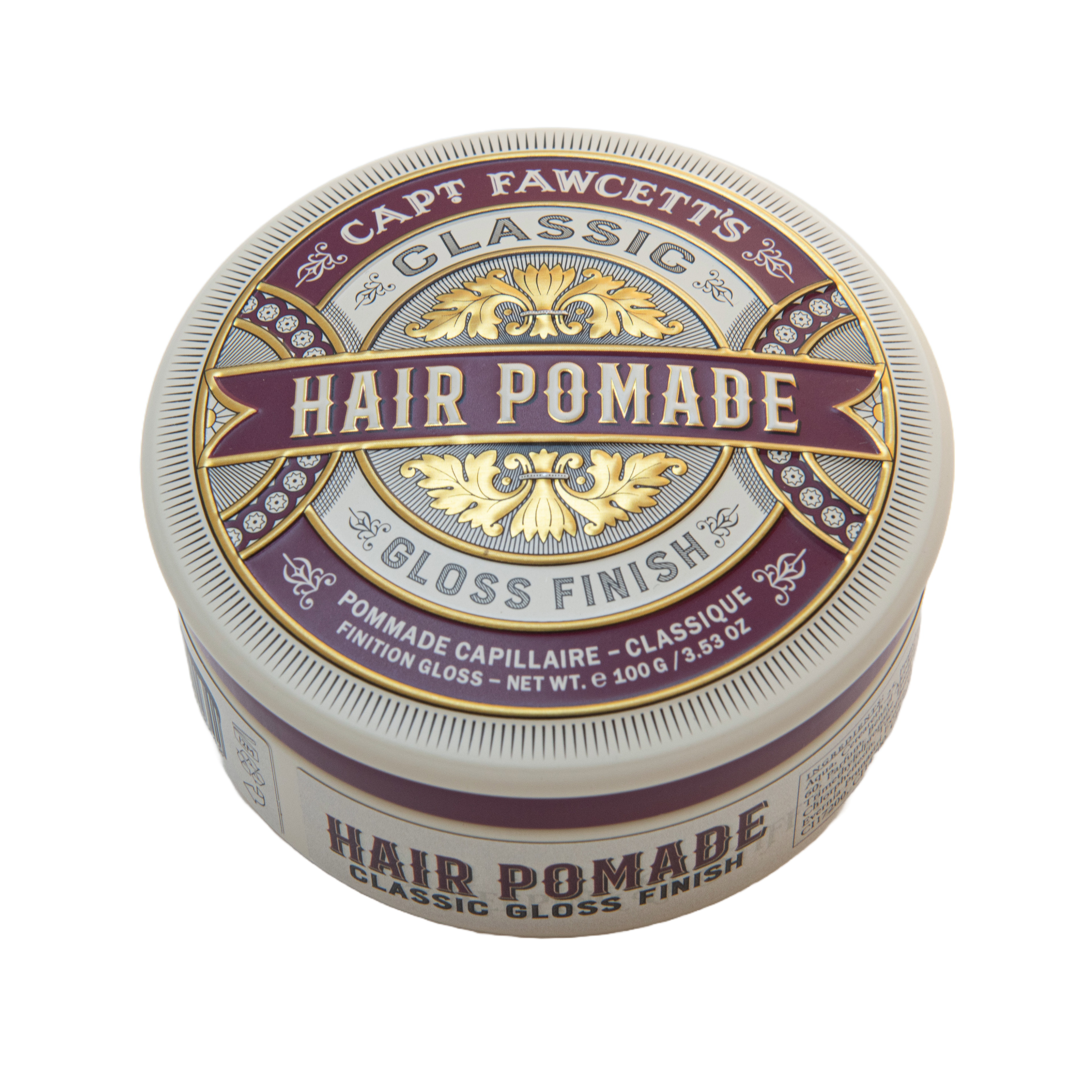 Captain Fawcett Classic Pomade (Burgundy) 100g