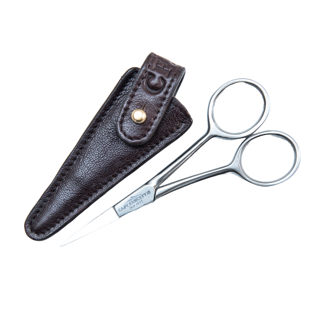 Grooming Scissors with leather pouch