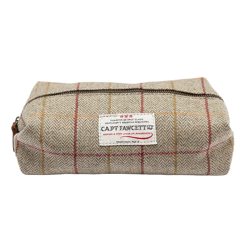 Tweed Wash Bag