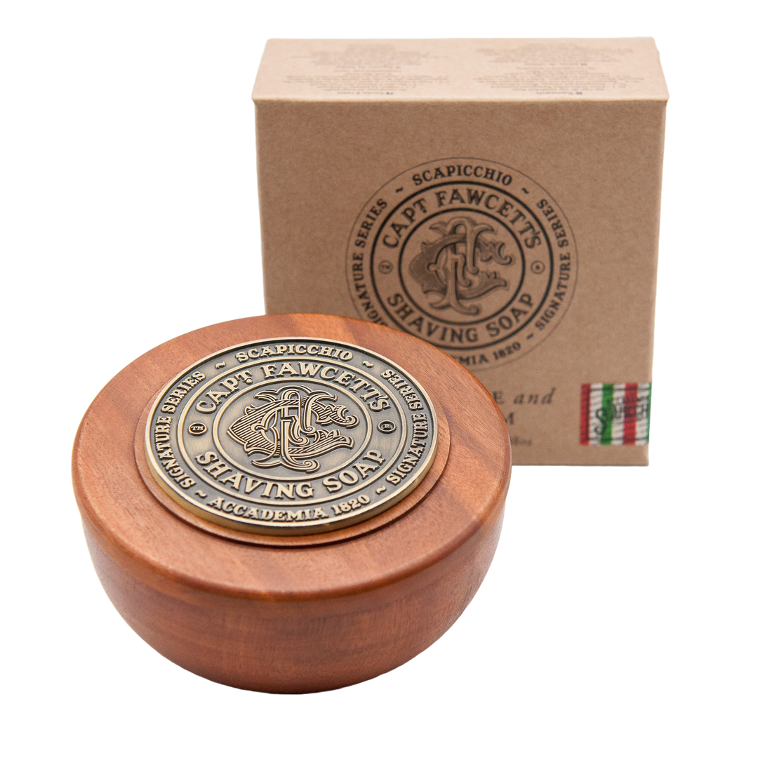 Scapicchio Fig, Olive &amp; Bay Rum Shaving Soap